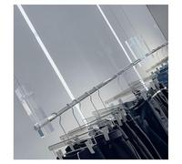 Zfmnoyev Perchero De Techo De Acero Inoxidable, Barra De Altura Ajustable, Perchas para Organizar Vestidos De Novia, Estante Expositor para Boutiques De Ropa(1.5 m)