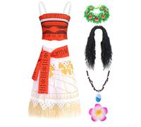 ZFQI Adult Princess Costume Women Princess Dress Up Birthday Party Outfits Cute Costume Set for Halloween Ocean Theme Party ZF030XL