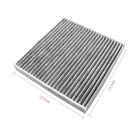 ZFQOOZD Filtro de Aire de Cabina de Coche 80292-SBG-W01 para Honda, Accord, Civic, Odyssey, Jade, CRV autopartes(Active Carbon)