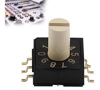 ZFRITP 1 interruptor Rm3haf-10,Interruptor de codificador giratorio con mango 3: 3 para equipos de audio/video, Interruptor RM3HAF-10 Botón Caja de historias Lunii Ma Fábrica de historias.