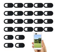 ZFRITP 24 Pcs Tapa Camara Portatil,Tapa Camara Movil,Webcam Cover,Tapa Webcam,para Ordenadores, Pc, Portátiles,Tablets Y Móviles