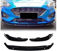 ZFSMHLH Spoiler Delantero para Ford Focus St Line 2019 2020 2021, Alerón De Parachoques Delantero Delantero Spoiler Labio del Parachoques Delantero Accesorios Coche,Glossy Black