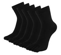 ZFSOCK Calcetines de Dedos para Hombres, Deportes de Algodón, Cinco Dedos Separados, 39-44, 5 Pares