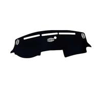 ZFTAP Anti-Reflejos Cubierta de Salpicadero de Coche para Dodge Ram 2009-2019, Alfombra Protectora para Instrumentos Cubiertas Interiores