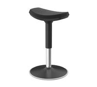 ZFUCMAYL Silla De Montar Móvil, Taburete Giratorio Ergonómico para Salón, Taburete Elevable, Capacidad De Peso De 300 LB para Estudio De Peluquería En Casa, Oficina(Black,H-56-82cm)
