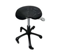 ZFUCMAYL Silla De Montar, Taburete con Espejo Y Ruedas, Taburete De Corte Ergonómico Giratorio For Salón, Rotación De 360° For El Hogar, El Baño,el Salón Y La Tienda