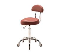 ZFUCMAYL Silla De Montar, Taburete Ergonómico con Ruedas, Taburete Elevable con Respaldo, Capacidad De Carga De 75 Kg,Ideal For Casa,Oficina,salón De Belleza Y Tienda(Color 4)