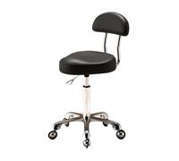 ZFUCMAYL Silla De Montar, Taburete Ergonómico con Ruedas, Taburete Elevable con Respaldo, Ideal For Casa, Oficina, Salón, Tienda, Capacidad De Carga 165 Lbs(Color 2)