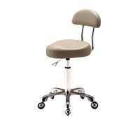 ZFUCMAYL Silla De Montar, Taburete Ergonómico con Ruedas, Taburete Elevable con Respaldo, Ideal For Casa, Oficina, Salón, Tienda, Capacidad De Carga 165 Lbs(Color 4)