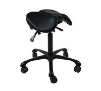ZFUCMAYL Taburete De Corte Ergonómico Giratorio For Salón, Silla Trapezoidal con Ruedas, Rotación De 360° For El Hogar, El Baño, La Oficina, El Salón Y La Tienda.
