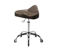 ZFUCMAYL Taburete De Silla De Montar con Respaldo,Silla De Montar Elevable con Ruedas Silenciosas,Taburete Ergonómico Giratorio For Peluquería,for Casa,Oficina Y Salón(Color 2)