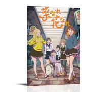 ZFXYSCFC Narenare Cheer for You! Póster de la serie clásica de anime para pared, pintura decorativa para dormitorio, 50 x 75 cm, estilo marco