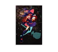 ZFXYSCFC Póster de la serie clásica de anime Little Witch Academia, arte de pared, pintura decorativa para dormitorio, 20 x 30 cm, estilo sin marco