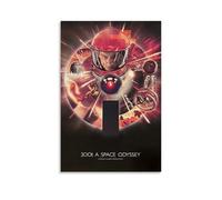 ZFXYSCFC Póster decorativo de 2001 de una odisea del espacio de películas y series de televisión de 2001 de 20 x 30 cm, estilo sin marco