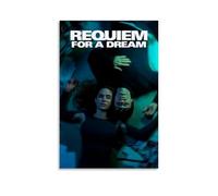 ZFXYSCFC Requiem for A DreamPopular Classics Películas y series de televisión, lienzo decorativo para pared, pintura para dormitorio, pósteres, 40 x 60 cm, estilo sin marco