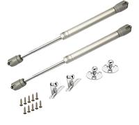 ZFYQ Pistones a Gas, 2 Piezas Amortiguador de Gas para Puertas Elevables 120N/12kg, Muelles de Gas, Bisagras Resorte para Muebles Cocina, Armario, Cajas, Caravana, con Tornillos