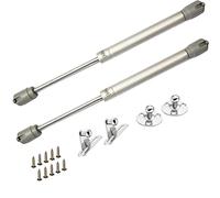 ZFYQ Pistones a Gas, 2 Piezas Amortiguador de Gas para Puertas Elevables 60N/6kg, Muelles de Gas, Bisagras Resorte para Muebles Cocina, Armario, Cajas, Caravana, con Tornillos