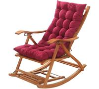 ZGantrix Cojín Reclinable para Tumbona, Cojines para Silla Mecedora, Exterior Reclinable Colchoneta Tumbona,Cómodo Cojín de Sofá para Jardín, Piscina, Playa, Terraza y Balcón,120x48x8cm F