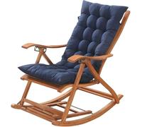 ZGantrix Cojín Reclinable para Tumbona, Cojines para Silla Mecedora, Exterior Reclinable Colchoneta Tumbona,Cómodo Cojín de Sofá para Jardín, Piscina, Playa, Terraza y Balcón,50x50x8cm D