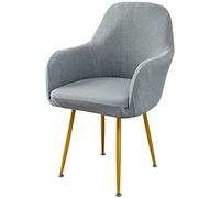 ZGantrix Fundas Sillas De Comedor Fundas para Sillas con Brazos Pack De 6/4/2/1,Elásticas Modernas Butacas Salón Oficina Cocina Cubiertas Sillas Protectoras Funda para Silla (2 Piezas A