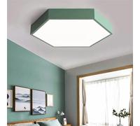 ZGBQHQN LED LED CANDELIER del CADENTE LUCHAS del Techo Vivo Corredor Corredor de la casa Inicio Lámparas nórdicas de Interior 1 PCS (Verde, Tricolor Light_60cm 48W)