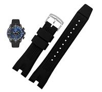 ZGBQHQN Para Citizen AW1475 1476 1477 CA4154 4155 Hombres Silicone Watchband Sport Swist de muñeca de goma resistente a sudor Accesorios de pulsera de 24 mm de 24 mm