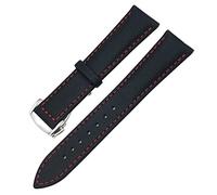 ZGBQHQN Para Omega Seamaster 300 AT150 Corcha de nylon 19 mm 20 mm 22 mm 22 mm de bandas de cuero de cuero