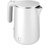 ZGBQHQN Teteras, 1.5L hervidor de Agua con luz indicadora de LED Azul, hervidor de Agua Caliente de Acero Inoxidable de Grado, Tetera de té con protección Seca y Apagado automático/negro/15 * 15 * 25