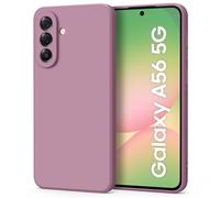 ZGCE Funda para Samsung Galaxy A56 5G, con Tapete de Microfibra Anti-Choques Duradera Funda, Rosa púrpura