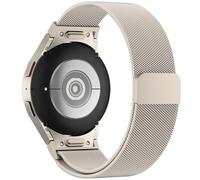 ZGCE Samsung Watch Armband für Samsung Galaxy Watch 7 6 5 4 Armband 44mm 40mm / 6 Classic 47mm 43m / 5 Pro/ 4 Classic/FE, keine Lücke ein klick Verbindung Metall Edelstahl Ersatzarmband Damen Herren
