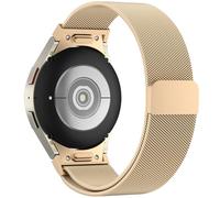 ZGCE Samsung Watch Correa para Samsung Galaxy Watch 7, 6, 5, 4, 44 mm, 40 mm, 6 Classic 47 mm, 43 m, 5 Pro, 4 Classic/FE, sin huecos, metal, acero inoxidable, correa de repuesto para mujer y hombre