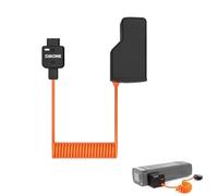 ZGCINE DT-AD200 D-Tap Dummy Battery for Godox AD200 AD200Pro AD200ProII AD300 Pro Camera Flash, Rotated 180° D Tap, 60cm Braided Cable, Anti-Reverse Protection