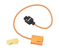 ZGCINE DT-FW50 D-TAP a NP-FW50 Cable de batería ficticia 60 cm/1.97 pies-Cable de alimentación para Sony A7/ZV-E10/A6000/A6300/A6400/A6500/A7II/A7RII/A7SII