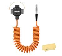 ZGCINE DT-LMS D-Tap to Lemo 2Pin Male Power Cable for Select RED ARRI and Sony Camera- Nylon Braided (60cm)