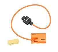 ZGCINE DT-LPE6P Cable de Batería Falsa D-Tap a LPE6P - Compatible con Canon R5 II/R6/R5 C/5D Mark II-IV/7D/80D/90D/XC10/15 | 60cm Cable Trenzado | Sin Interrupción de Energía