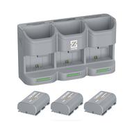 ZGCINE PC3-LPE6P Kit 3 Camera Charging Case