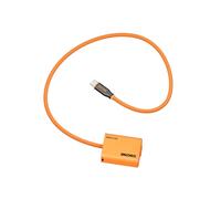 ZGCINE PD-FW50 USB-C PD to NP-FW50 Dummy Battery with Braided Wire Cable for Zv-E10 A7 A7M2 A7R2 A7S2 A6000 A6300 A6500