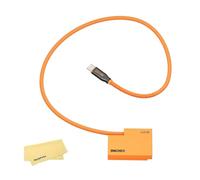 ZGCINE PD-LPE17 Cable de Batería Falsa USB-C PD para LPE17-60cm, Sin Pop-Up (Entrada 9V-12V) | Compatible con EOS RP R50 R10 M3 M5 M10 M50 M100 M6 Mark II Rebel T6i T6s T7i SL2