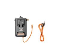 ZGCINE Placa de Batería de Liberación Rápida VM VP5 con Puerto BPU, USB-C D-TAP para Accesorios de Cámara para FX6