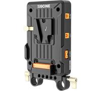 ZGCINE Placa V-Mount en soporte de varilla de 15 mm (VM-VP1-K1)