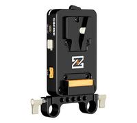 ZGCINE VM-VP3 - Placa de batería con montaje en V para cámara con USB-C PD, D-Tap y BPU, soporte compacto de batería para cámaras DSLR, sin espejo y cine