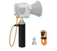 ZGCINE ZG-H90 Batteriegriff, 88,8WH Handgrip, unterstützt USBC PD In/out, D-Tap-Ausgang, mit Arri-Schnittstelle, Lichtständer-Adapter (w/1/4 Zoll Thread), Das Dem Handheld-Videolicht gewidmet ist
