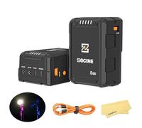 ZGCINE ZG-S150 14.8V / 133.2Wh Batería V-Mount Compatible con D-Tap/BP/Entrada y Salida, batería V-Lock para cámara, videocámara, luz de Video, Monitor de cámara