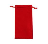 ZGCrumphant Bolsa de terciopelo para joyas 5/10 unids/lote 8x17 8x22cm bolsas largas de terciopelo embalaje joyería Wdding fiesta y con cordón(Color 2,8x22cm 10pcs)