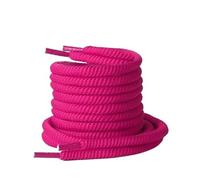 ZGCrumphant Cordones para zapatos Cordones for zapatos, zapatillas redondas más gruesas for correr, botas, cordones for, for pan, accesorios, 1 par(Rose red,140cm)