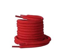 ZGCrumphant Cordones para zapatos Cordones for zapatos, zapatillas redondas más gruesas for correr, botas, cordones for, for pan, accesorios, 1 par(Red,120cm)