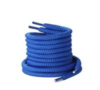 ZGCrumphant Cordones para zapatos Cordones for zapatos, zapatillas redondas más gruesas for correr, botas, cordones for, for pan, accesorios, 1 par(Blue,120cm)