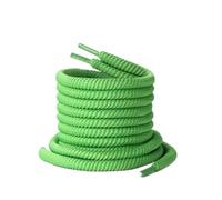 ZGCrumphant Cordones para zapatos Cordones for zapatos, zapatillas redondas más gruesas for correr, botas, cordones for, for pan, accesorios, 1 par(Green,140cm)