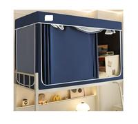 ZGCrumphant Cortinas para literas Cortina de Cama Opaca antimosquitos for 0,9 m, a Prueba Polvo, Dosel con Soporte for decoración habitación(Color1,90x190x110cm-up Bed)