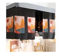 ZGCrumphant Cortinas para literas Cortinas de Cama for Estudiantes, Dormitorio Superior e Inferior, litera, Cortina Ligera for Hombre, Ropa for Mujer(Color9,Dustproof Top Piece)